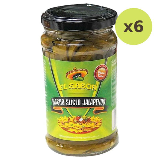 EL Sabor Nacho Sliced Jalapenos 225g