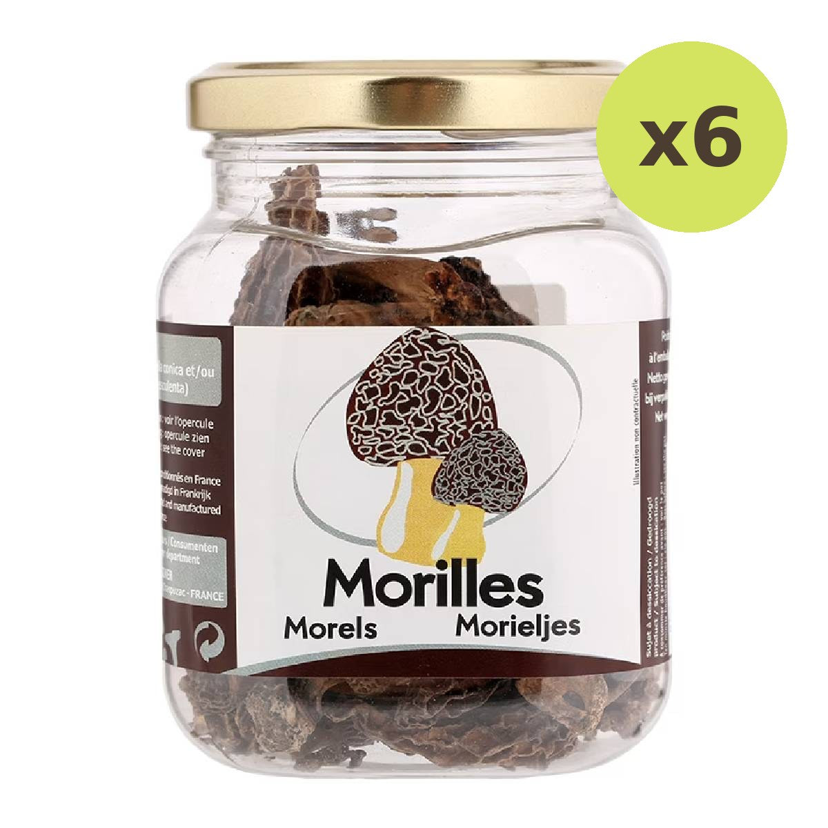 Sabarot Dried Morel Mushroom