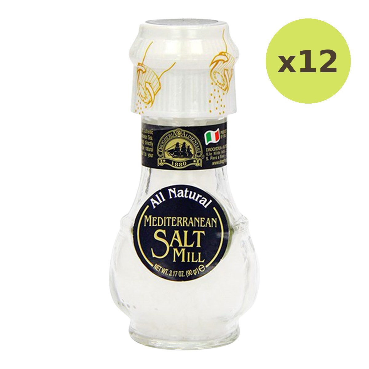 Drogheria Mediterranean Salt Mill