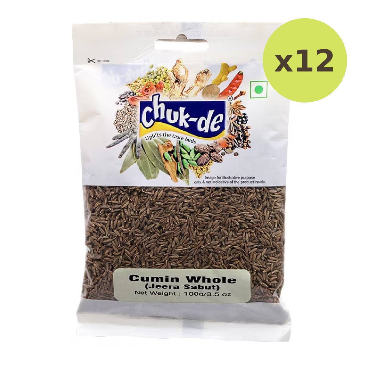 Chuk-De Cumin Whole Jeera Sabut