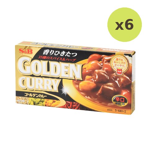 S&B Golden Curry Hot Jumbo