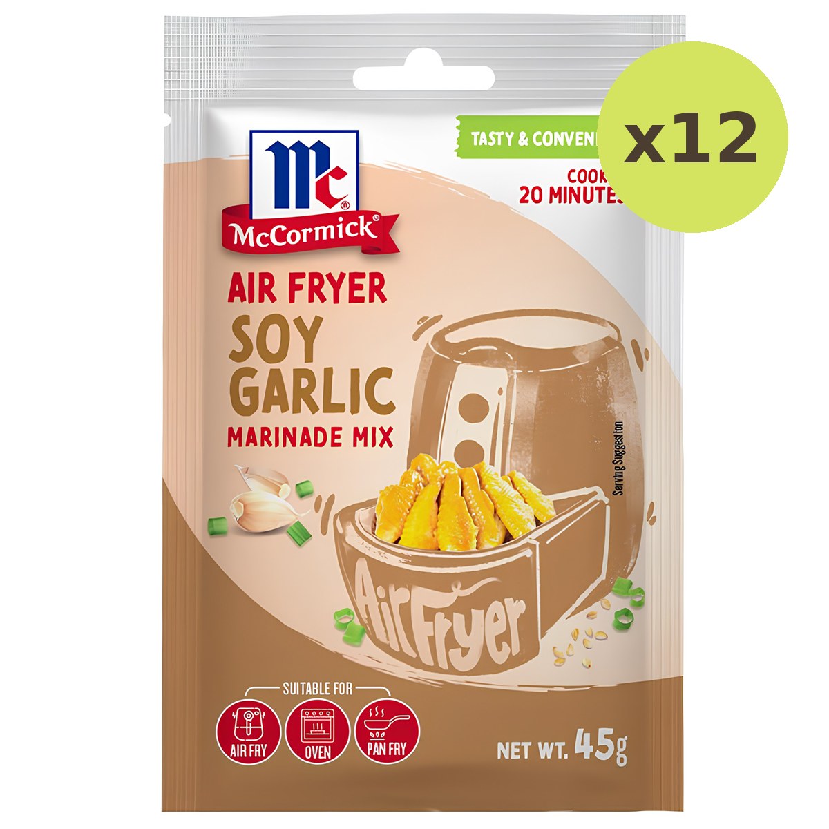 Mccormick Air Fryer Soy Garlic