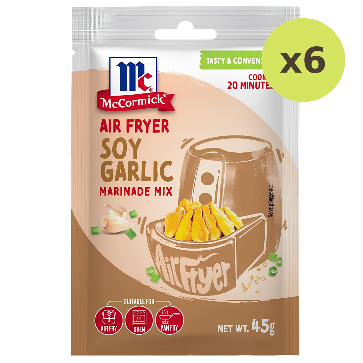 Mccormick Air Fryer Soy Garlic