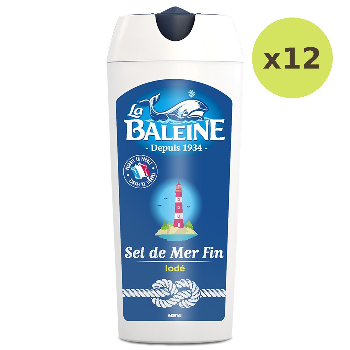 La Baleine Sel De Mer Fin Iode