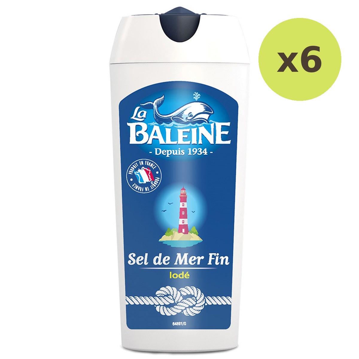 La Baleine Sel De Mer Fin Iode