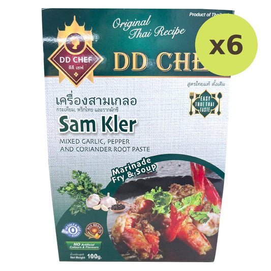 Dd Chef Samkler Mixed Garlic,Pepper And Coriander Root Paste