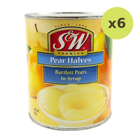 S&W Pear Halves