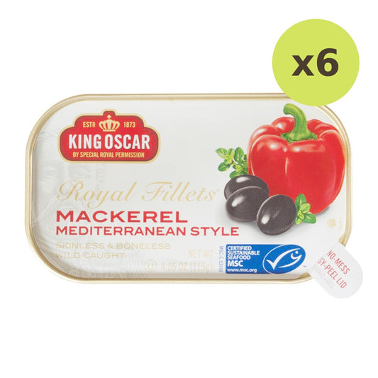 King Oscar Mackerel Mediterranean