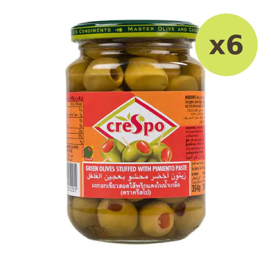 Crespo Stuffed Green Olives Pimiento