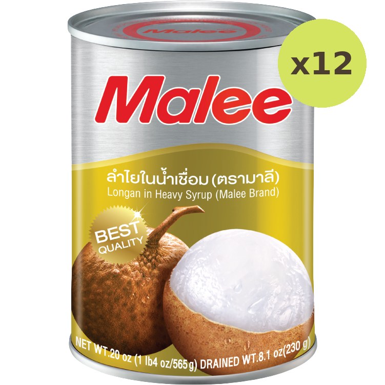 Malee Longan In Heavy Syrup