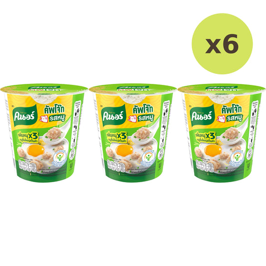 Knorr Rice Porridge Big Cup Pork