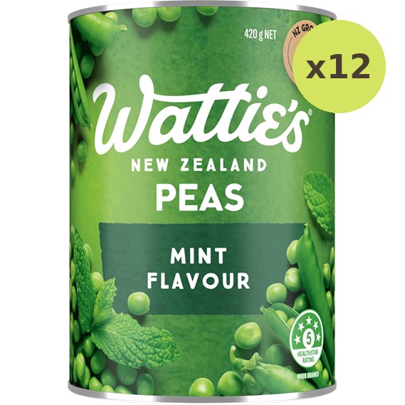 Wattie's Canterbury Peas Minted
