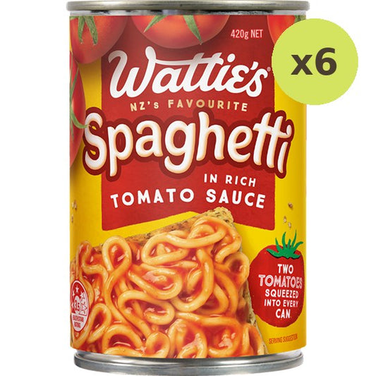 Wattie's Spaghetti In Tomato Sauce