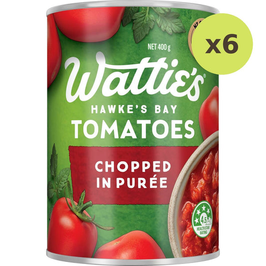 Wattie's Tomatoes Chopped In Puree