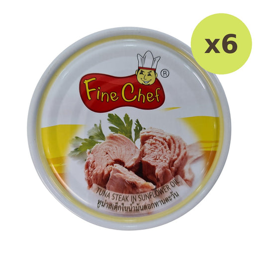 Fine Chef Tuna Steak In Sunflower Oil