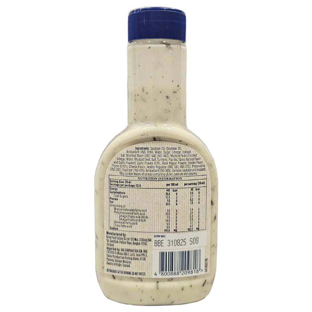 Hellmann's Plant-Based Real Caesar Salad Dressing
