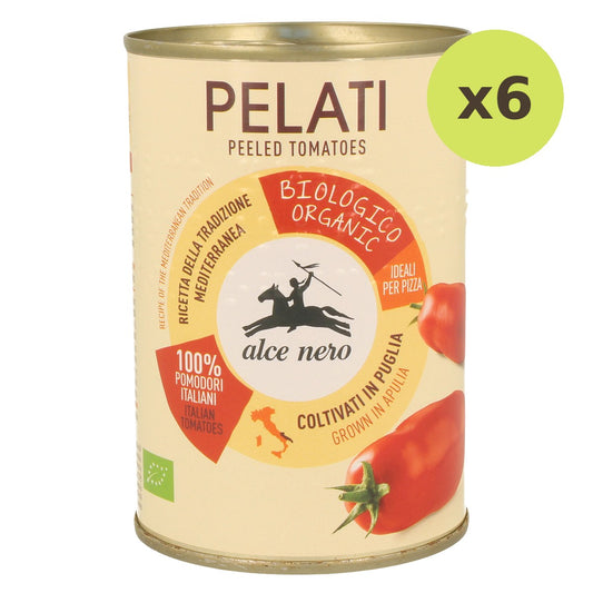 Alce Nero Organic Whole Peeled Tomatoes