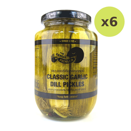 The Serial Pickler Classic Garlic Dill Pickles