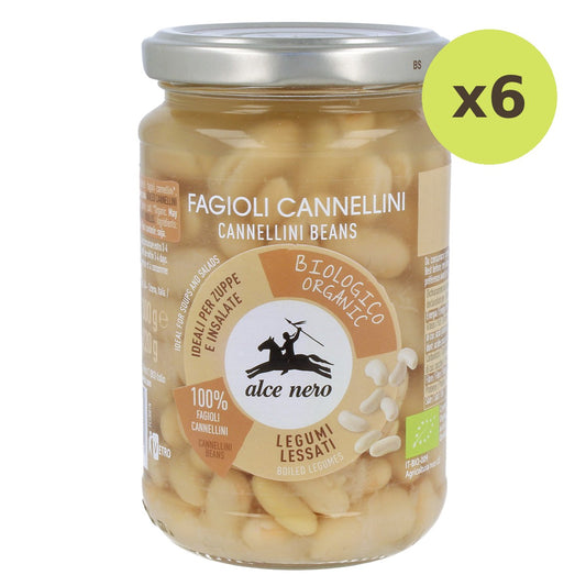 Alce Nero Organic Boiled Cannellini Bean