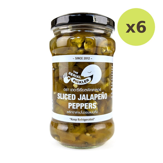The Serial Pickler Sliced Jalapeno Peppers
