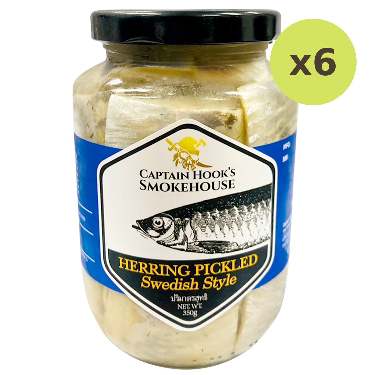 Captain Hook's Pickel Herring Net Swedish