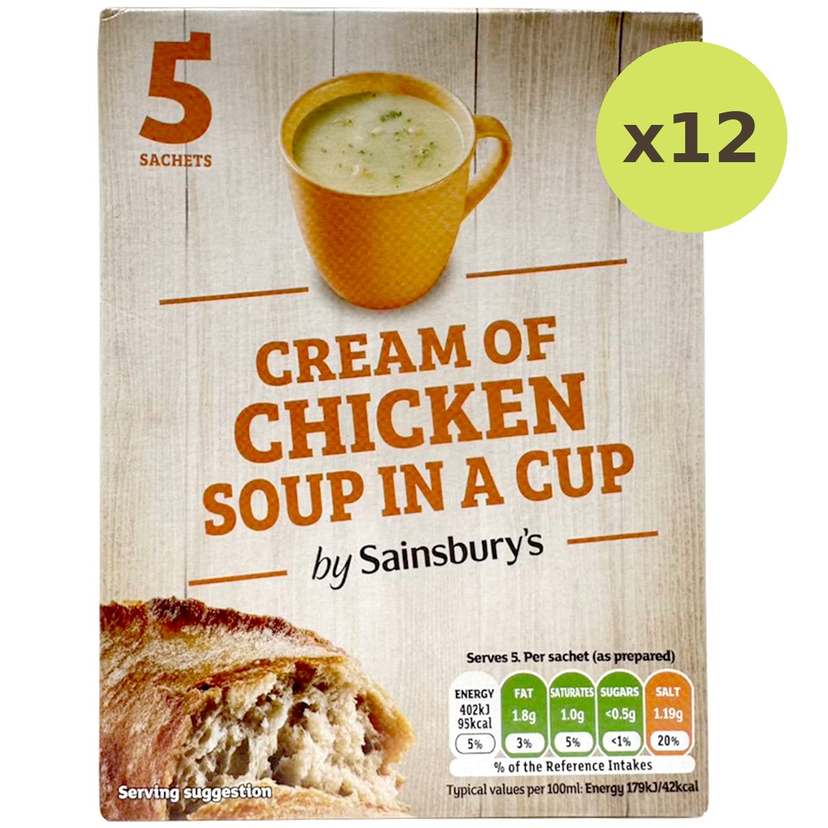 Sainsbury's Cream Of Chicken Soup In A Cup
