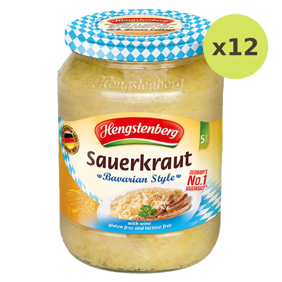 Hengstenberg Sauerkrut Bavarian Style