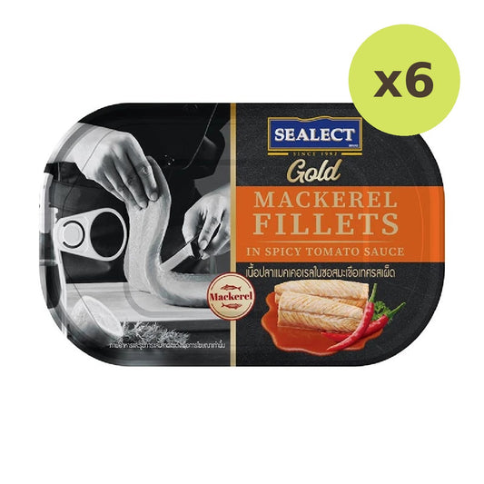 Sealect Gold Mackerel Fillet In Spicy Tomato Sauce