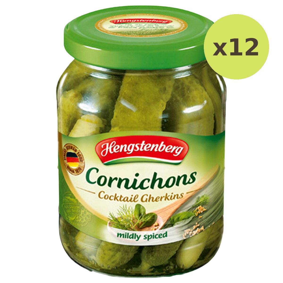 Hengstenberg Cornichons Cocktail Gherkin