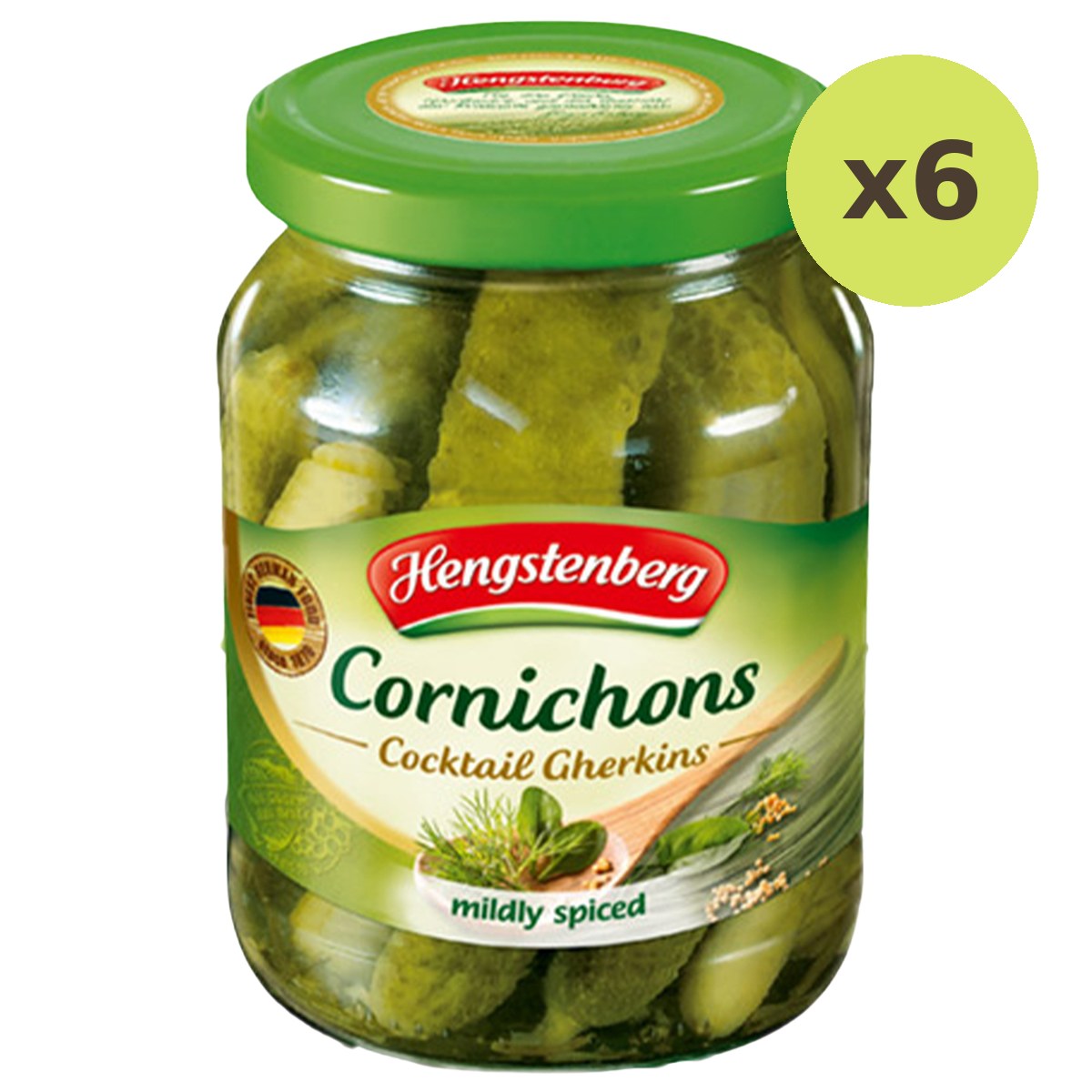 Hengstenberg Cornichons Cocktail Gherkin