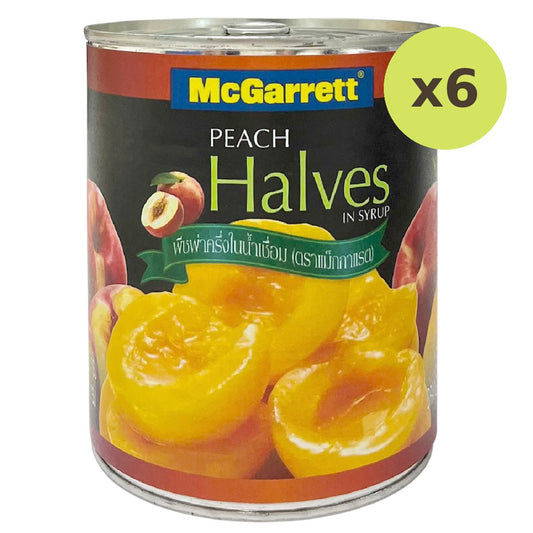 McGarrett Peach Halves In Syrup