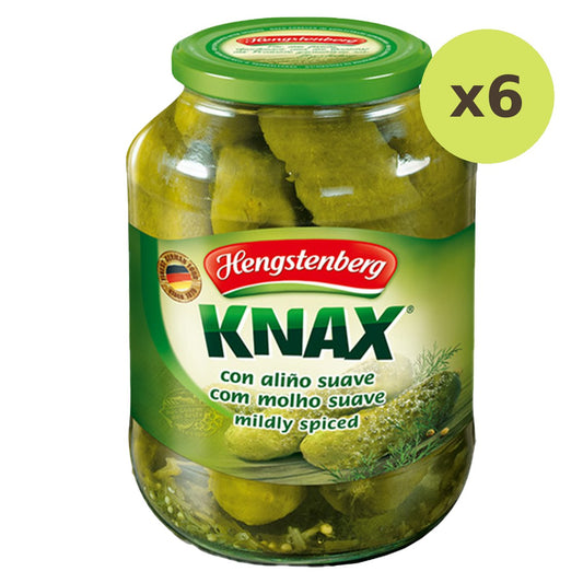 Hengstenberg Knax Crunchy Gherkins