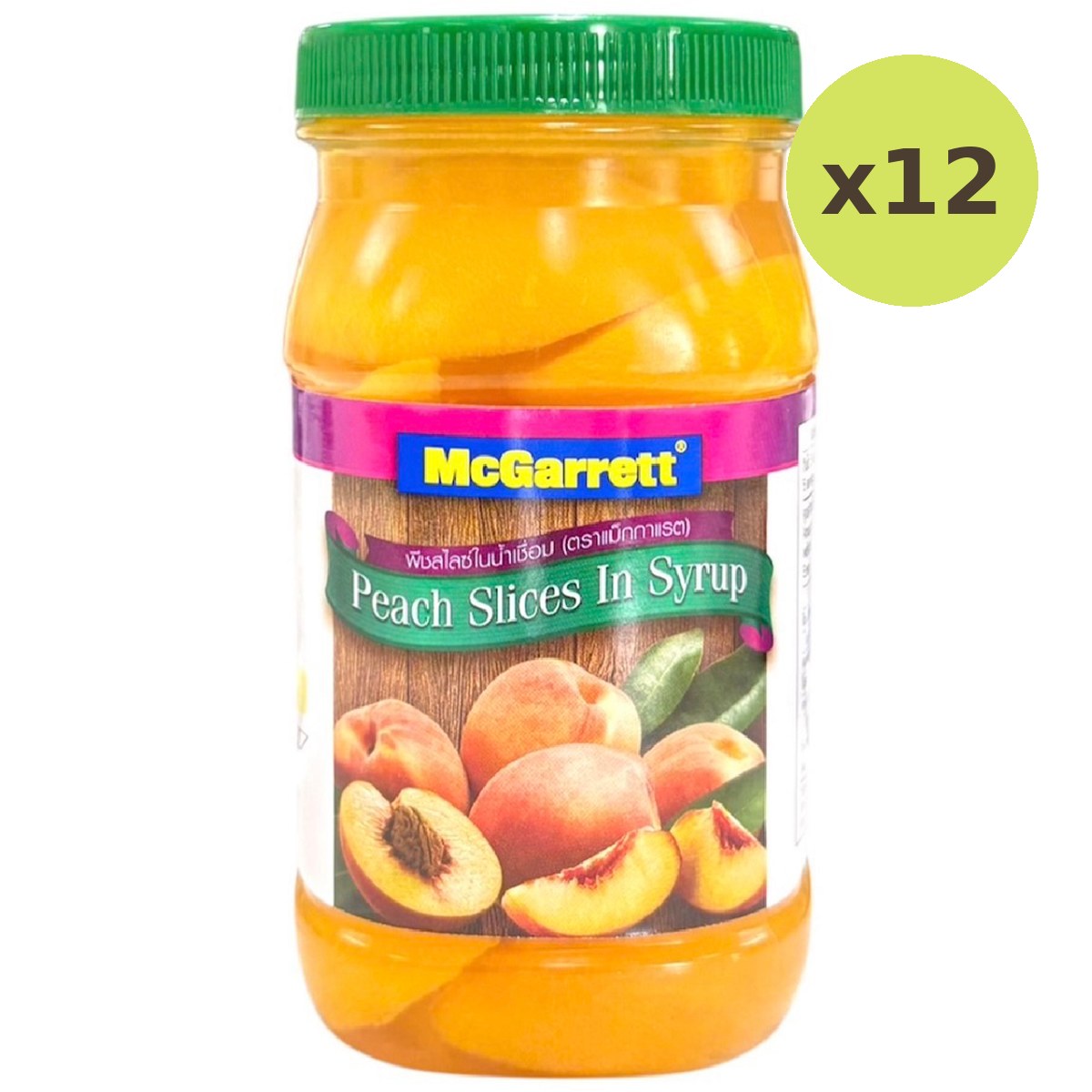 Mcgarrett Sliced Peach In Syrup