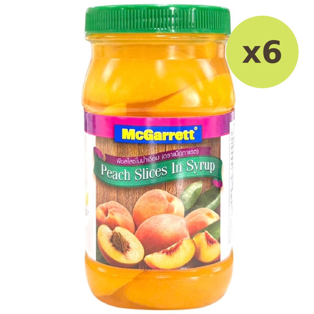 Mcgarrett Sliced Peach In Syrup