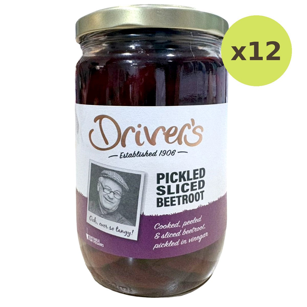 Driver's Pickled Sliced Beetroot
