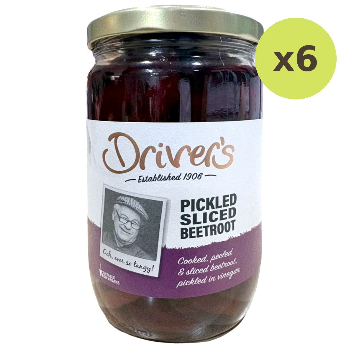 Driver's Pickled Sliced Beetroot