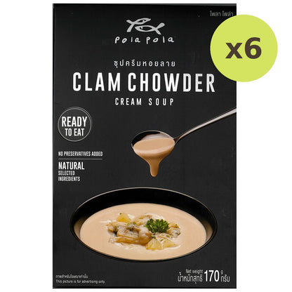 Pola Pola Clam Chowder Cream Soup Ready-To-Eat