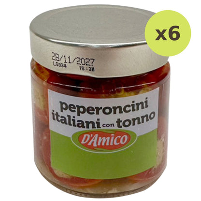 D'Amico Chilli Peppers Stuffed with Tuna