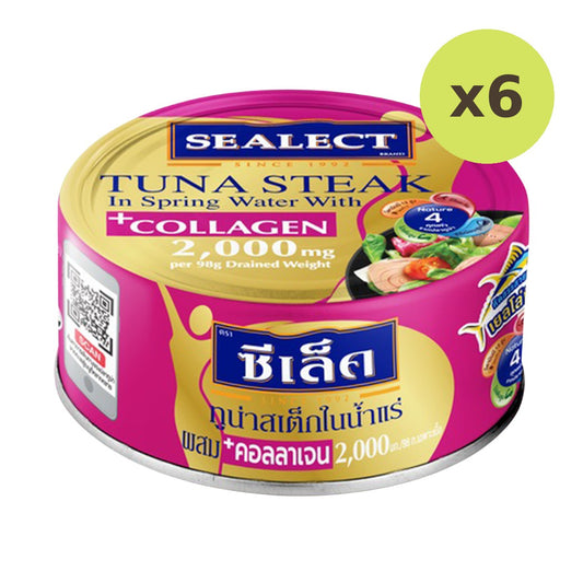 Sealect Tuna Steak In Spring Water With Collagen
