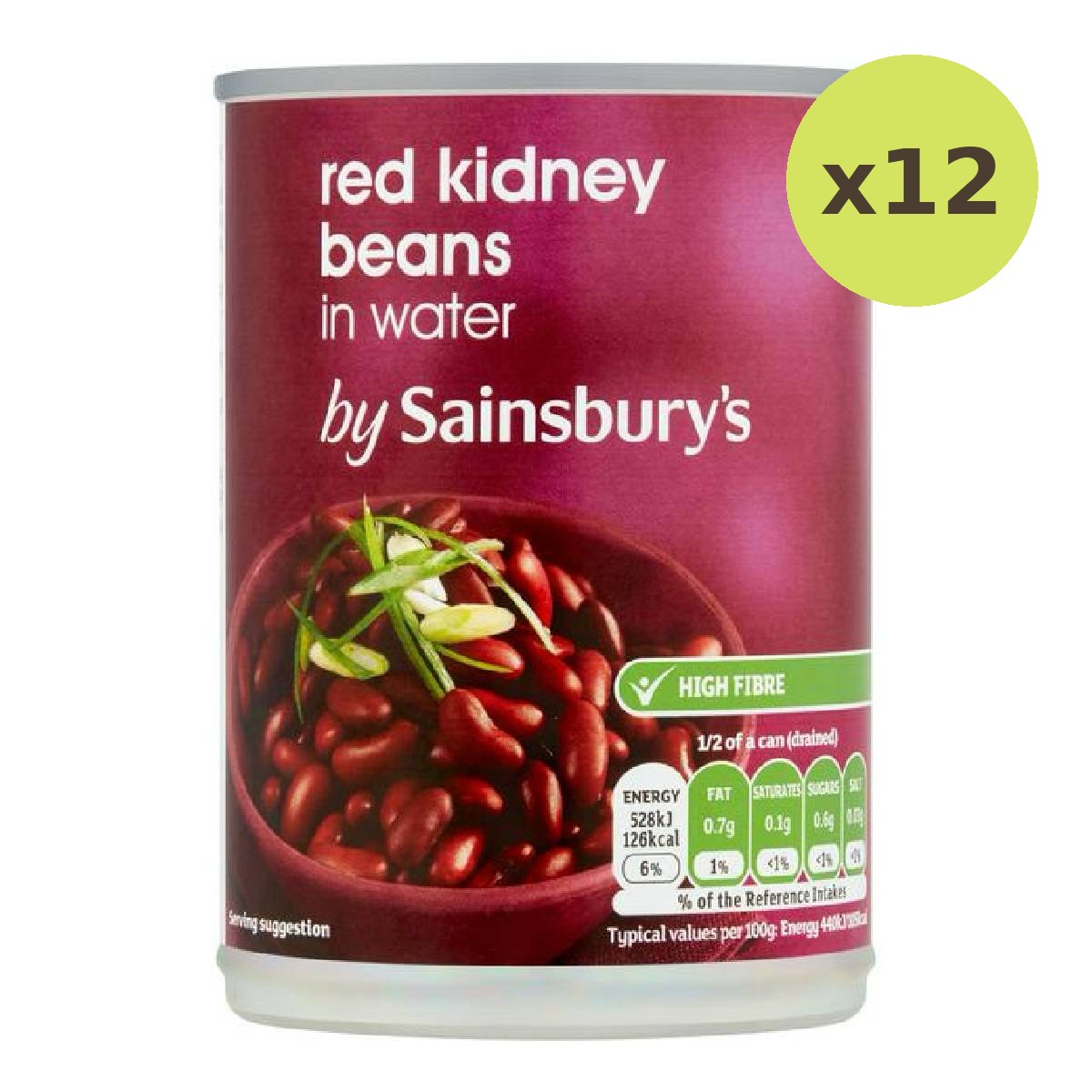 Sainsbury's Red Kidney Beans in Water