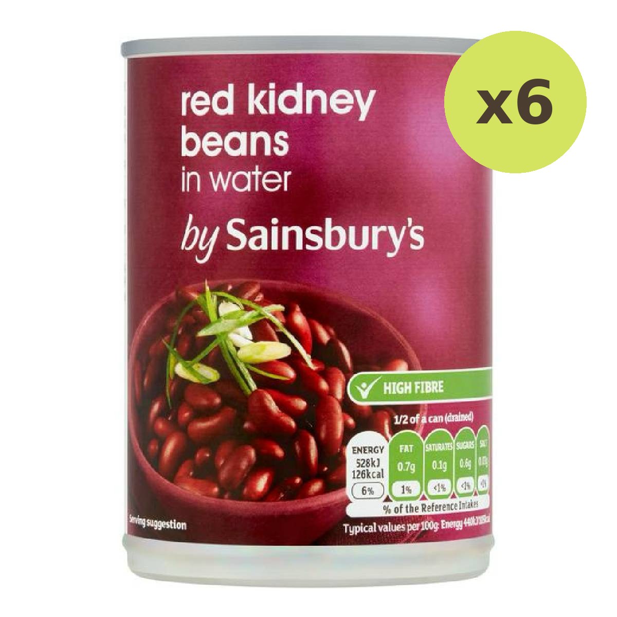 Sainsbury's Red Kidney Beans in Water