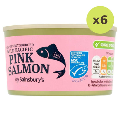 Sainsbury's Wild Pacific Pink Salmon