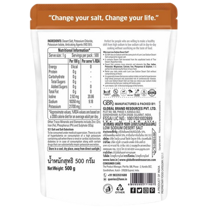 Lunn Low Sodium Dedert Salt