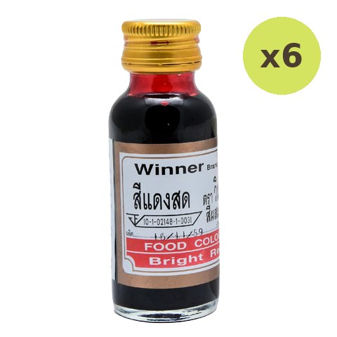 Winner Food Color Bright Red