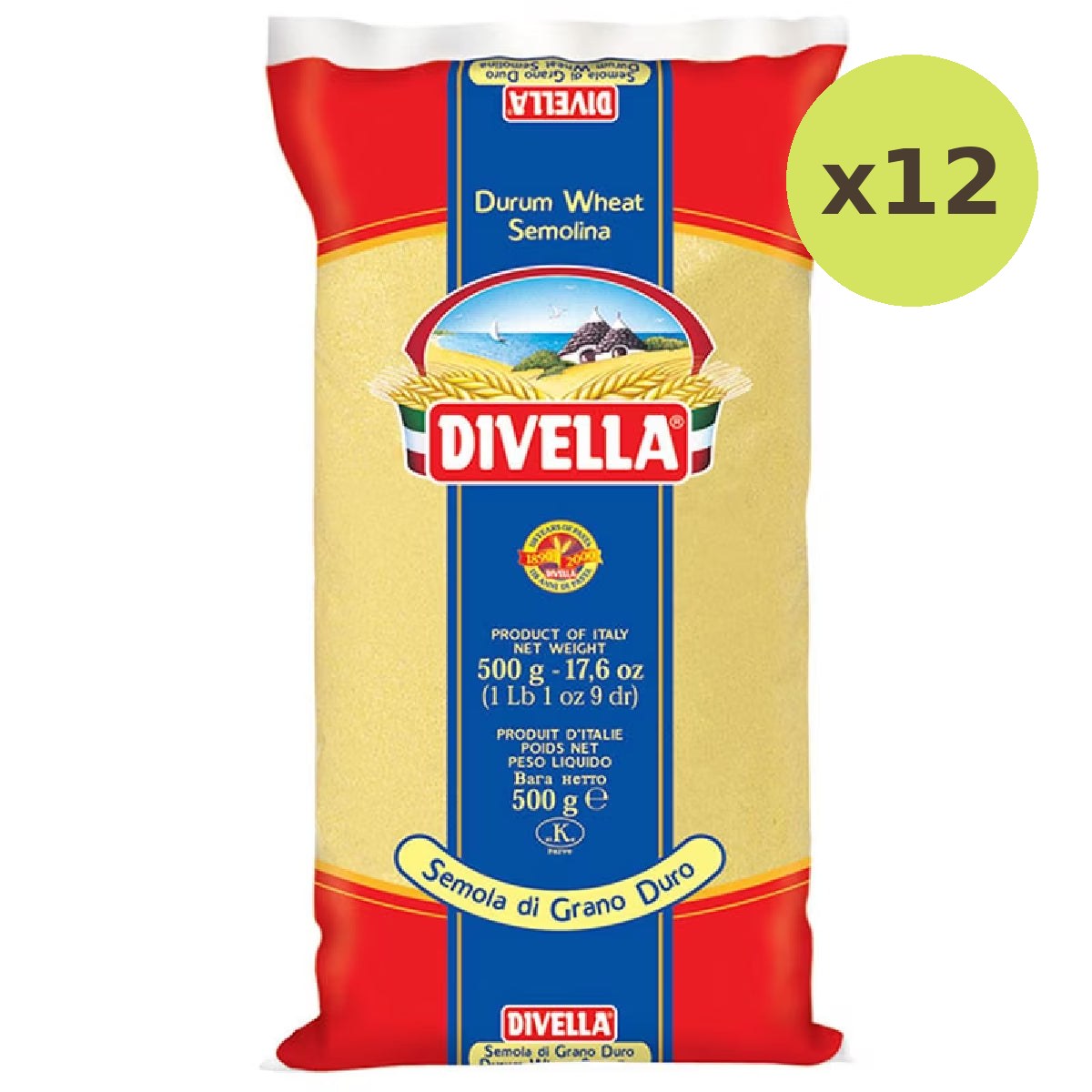 Divella Durum Wheat Semolina Flour
