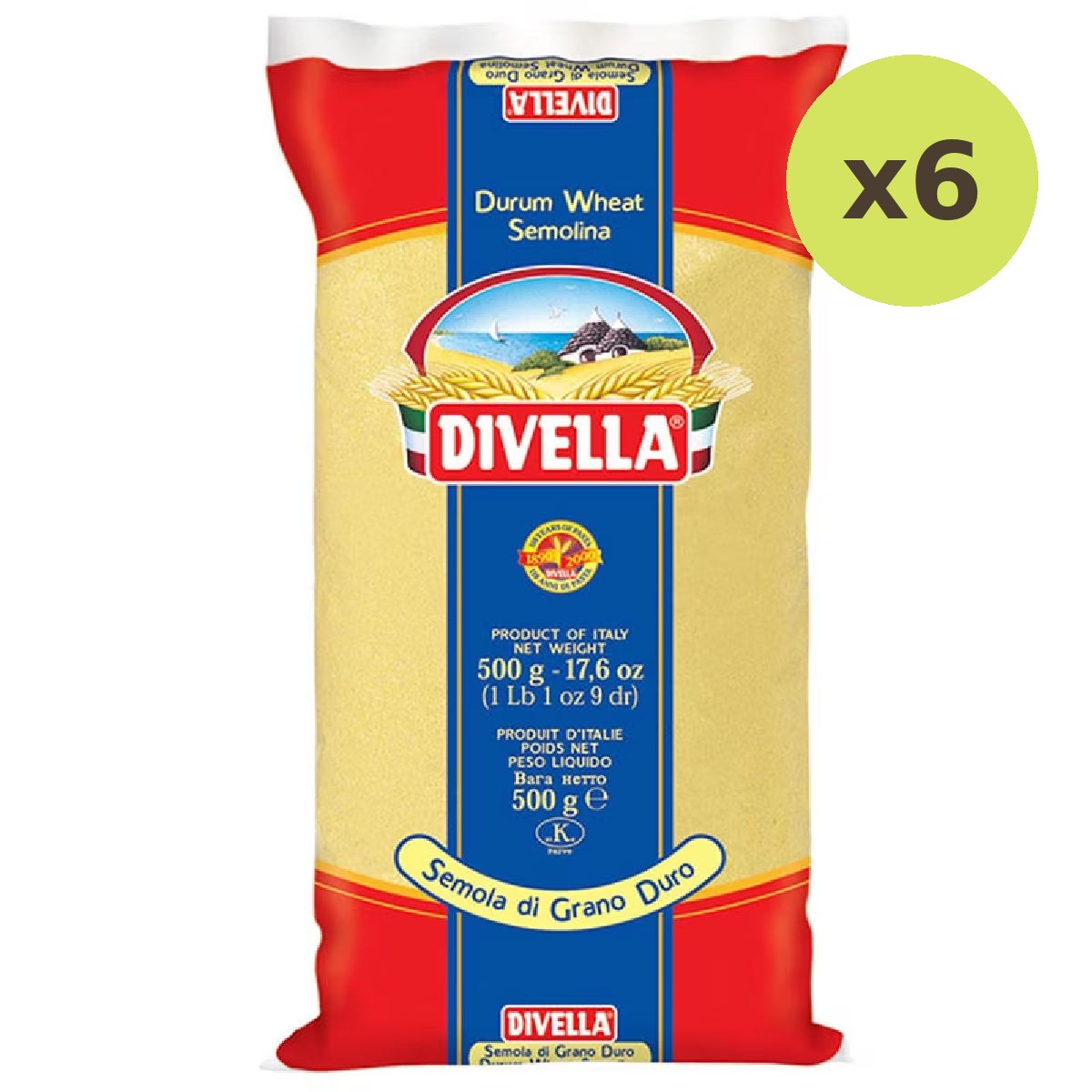 Divella Durum Wheat Semolina Flour