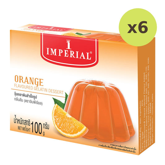 Imperial Orange Flavoured Gelatin Desser