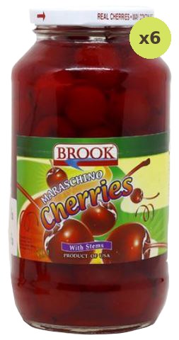 Brook Maraschino Cherries With Stem
