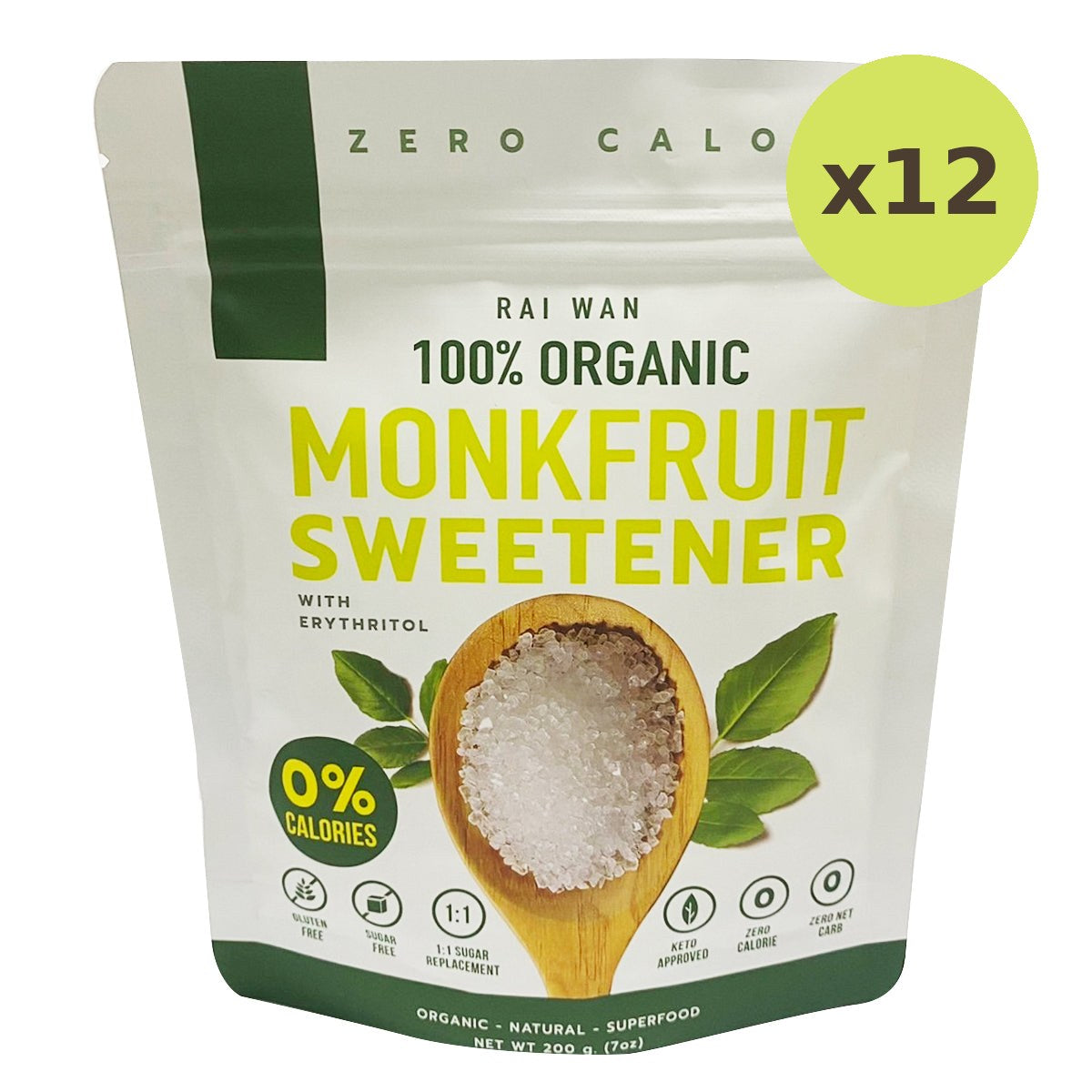 Rai Wan Classic Monk Fruit Sweetener