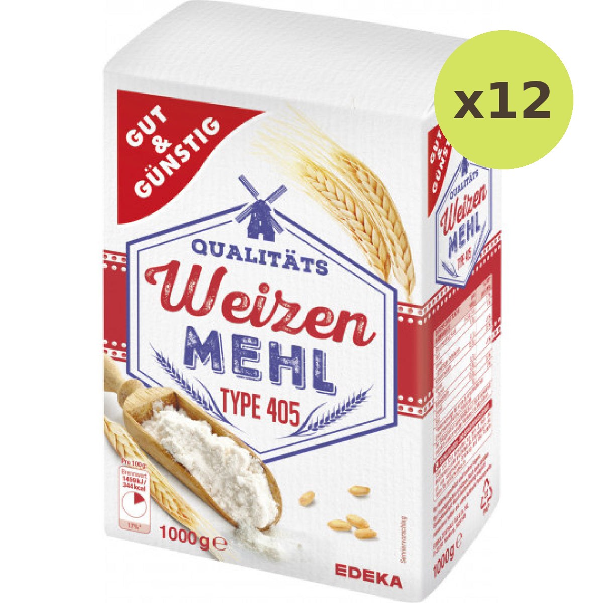 Gut & Gunstig Weizen Mehl Type 405